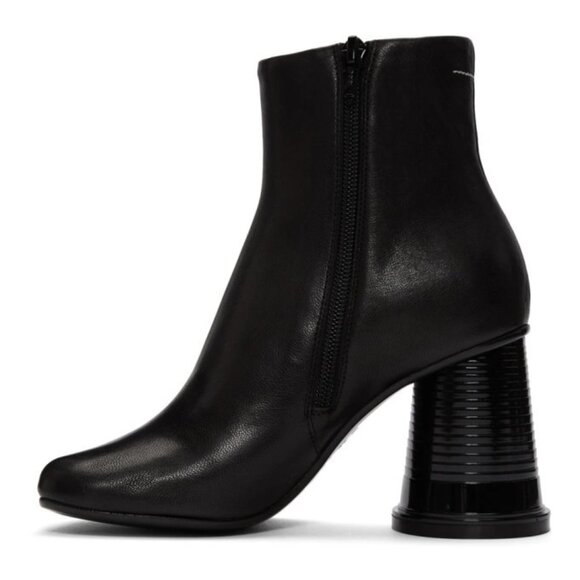MM6 Maison Martin Margiela Cylinder Cup Heel Ankle Boots 36.5 - NWT - Picture 2 of 5